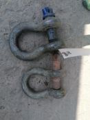 (2) Screw Pin Anchor Shackle. Located at 301 E Henry Street, Mt. Pleasant, IA 52641.