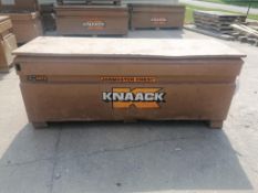 KNAACK Job Box Model 2472. Located at 301 E Henry Street, Mt. Pleasant, IA 52641.