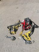 (2) Harnesses & (2) Self-Retracting Lifeline Cable. Located at 301 E Henry Street, Mt. Pleasant,