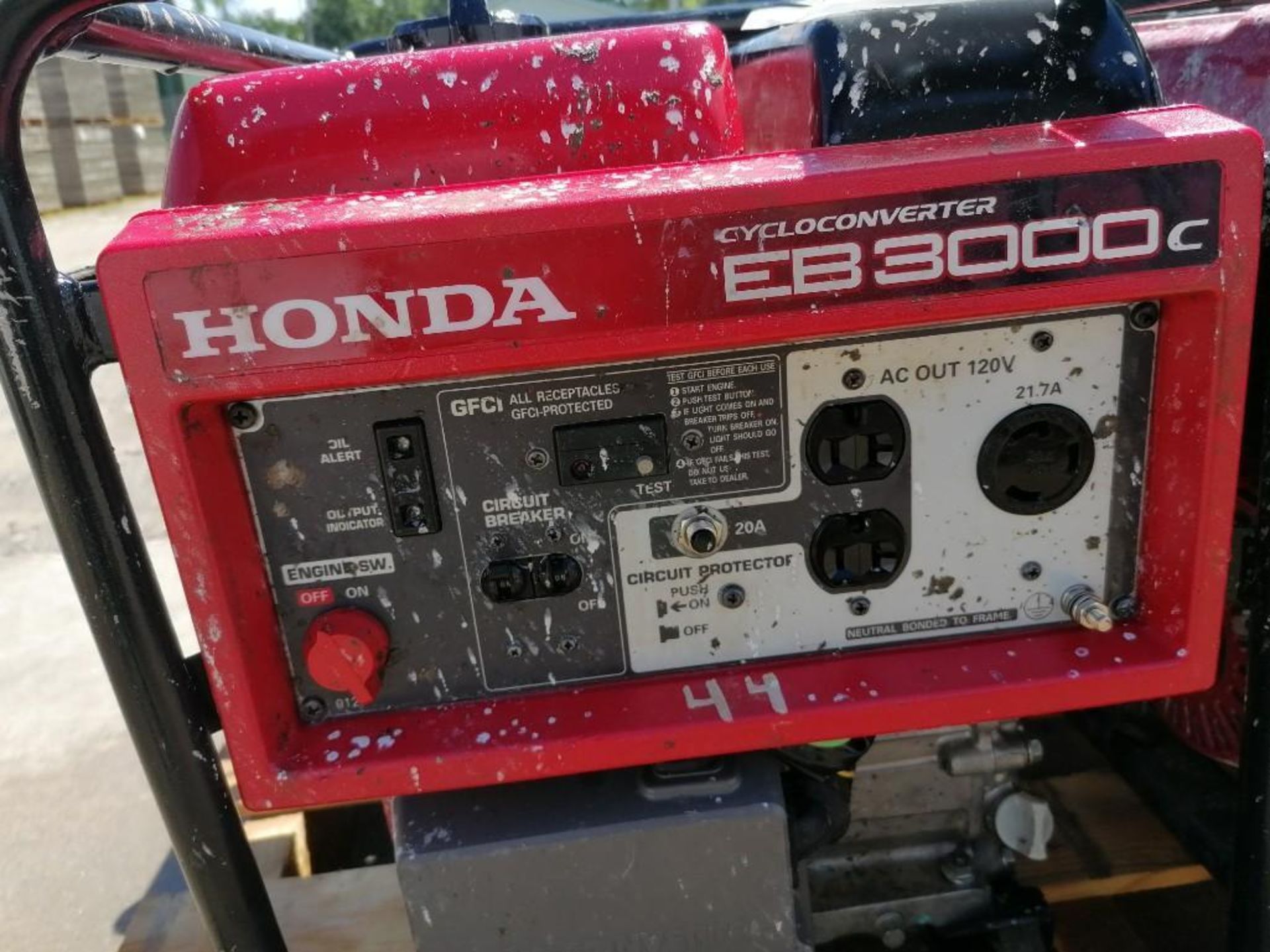(2) Honda EB3000C Cycloconverter Generator. Located at 301 E Henry Street, Mt. Pleasant, IA 52641. - Image 3 of 6