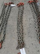 (3) 1/2" USA 4' Chain with hook. Located at 301 E Henry Street, Mt. Pleasant, IA 52641.