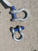 (2) Screw Pin Anchor Shackle. Located at 301 E Henry Street, Mt. Pleasant, IA 52641.