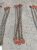 (4) 1/2" USA 4' Chain with hook. Located at 301 E Henry Street, Mt. Pleasant, IA 52641.