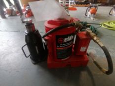 (1) Husky Bottle Jack & (1) BVA 50 TON Hydraulic Air Actuated Bottle Jack. Located at 301 E Henry