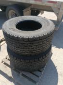 (2) Michelin 455/55R 22.5 Drive Tires. Located at 301 E Henry Street, Mt. Pleasant, IA 52641.