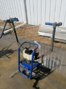 Shockwave Power Screed with Honda GX35 Motor, Serial #4388, 79 Hours. Located at 301 E Henry Street,