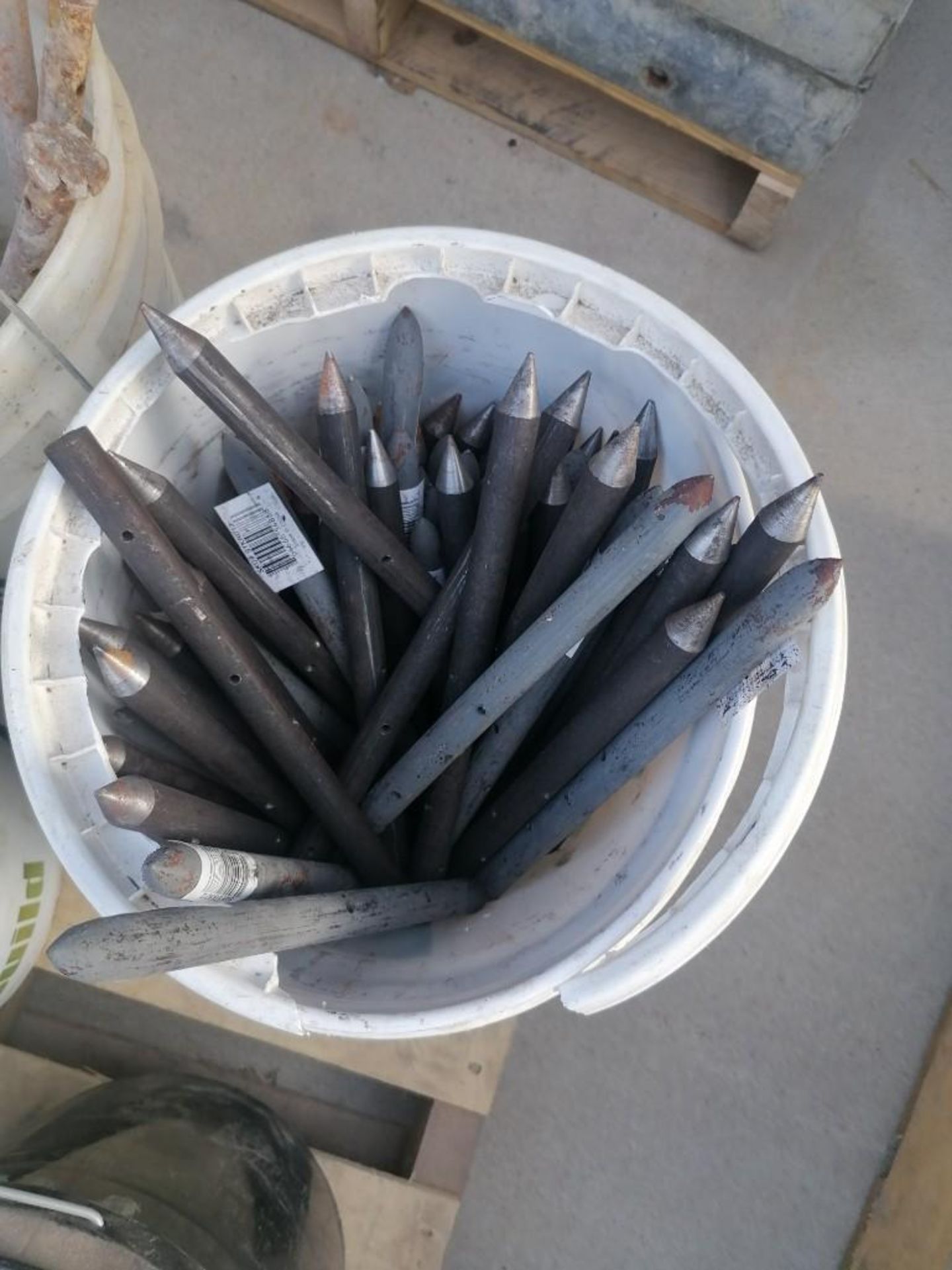 Palet of ProBuild Round Steel Concrete Forming Stakes. Located at 301 E Henry Street, Mt. - Image 4 of 9