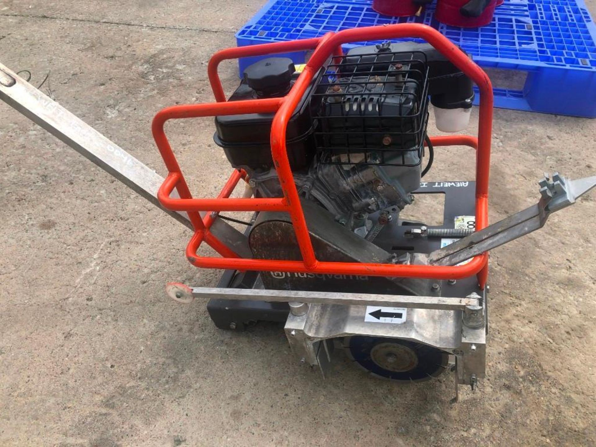 Husqvarna Soff-Cut 150 Concrete Saw, Serial #20180300046, Model Soff-Cut 150. Located at 301 E Henry - Image 3 of 5