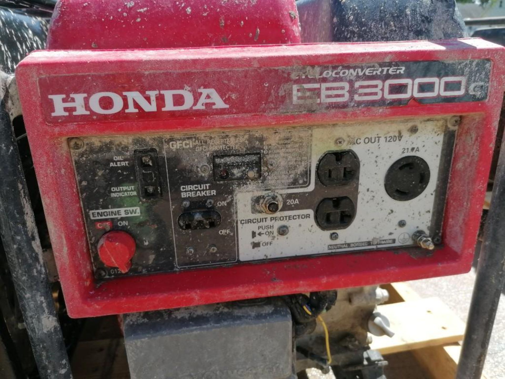 (2) Honda EB3000C Cycloconverter Generator. Located at 301 E Henry Street, Mt. Pleasant, IA 52641. - Image 6 of 6