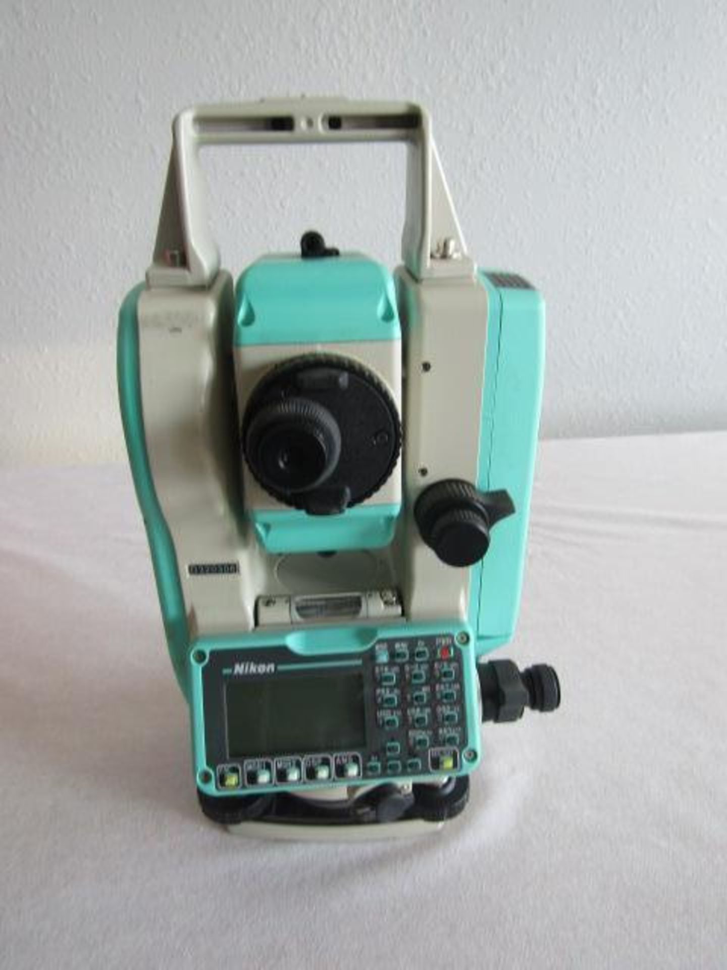 Nikon DTM322+ Total Station Laser, Model DTM-322+, Serial # D320306 with Attachments. Located at 301 - Image 4 of 28