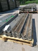 (19) 4' W's Wall-Ties Aluminum Concrete Forms, Smooth 6-12 Hole Pattern. Located at 301 E Henry