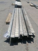 (13) 4" x 4" x 9' Nominal ISC Wall-Ties Aluminum Concrete Forms, Smooth Brick 6-12 Hole Pattern.