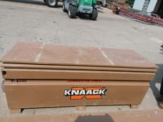 KNAACK Job Box Model 2472. Located at 301 E Henry Street, Mt. Pleasant, IA 52641.