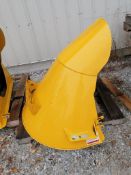 (1) Yellow McNeilus MTM Mixer Charge Hopper. Located in Mt. Pleasant, IA.