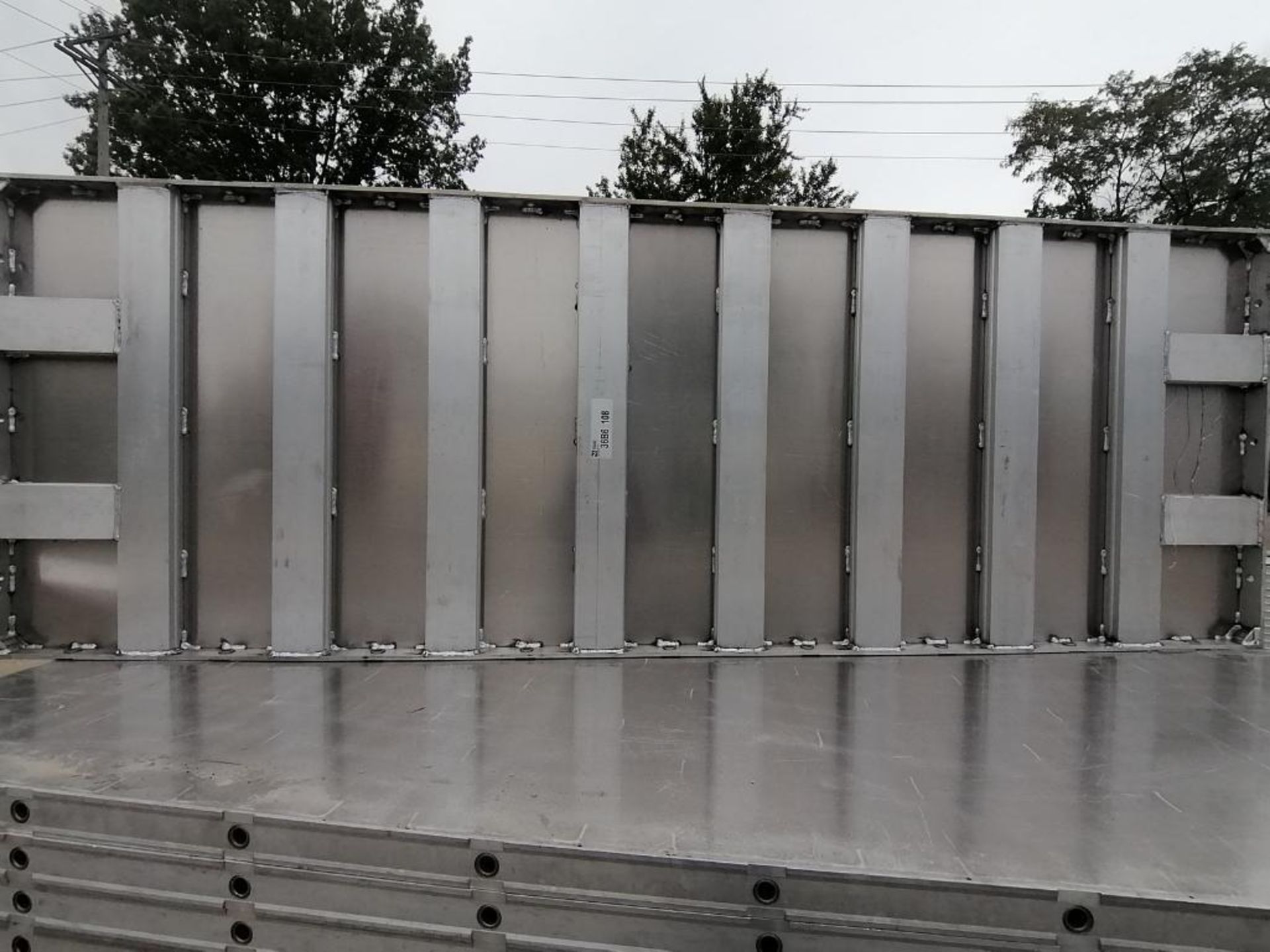 (20) 36" X 9' NEW Badger Smooth Aluminum Concrete Forms 6-12 Hole Pattern. Located in Mt. - Image 7 of 8