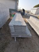 (2) 32" x 9'; (1) 28" x 9'; (1) 24" x 9'; (1) 22" x 9' & (5) 20" x 9' Precise Textured Brick