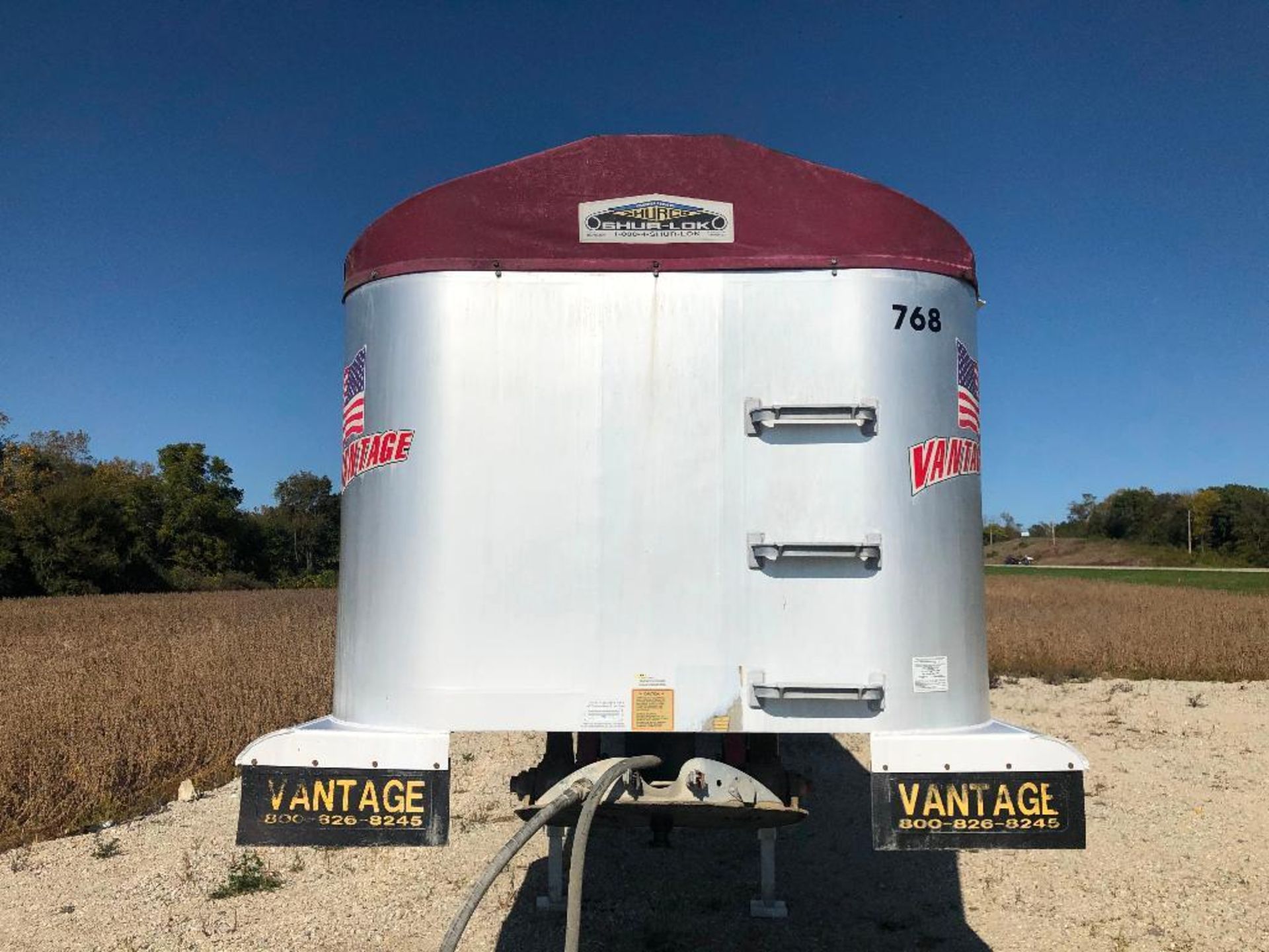 2000 Vantage End Dump Trailer, VIN #4EPAA3923YAVA3442, Quarter Frame, Aluminum Box, Tarp & Tandem - Image 15 of 15