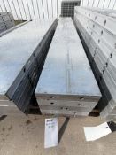 (5) 11" x 8' NEW Badger Smooth Aluminum Concrete Forms 8" Hole Pattern. Located in Mt. Pleasant,