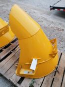 (1) Yellow McNeilus MTM Mixer Charge Hopper. Located in Mt. Pleasant, IA.