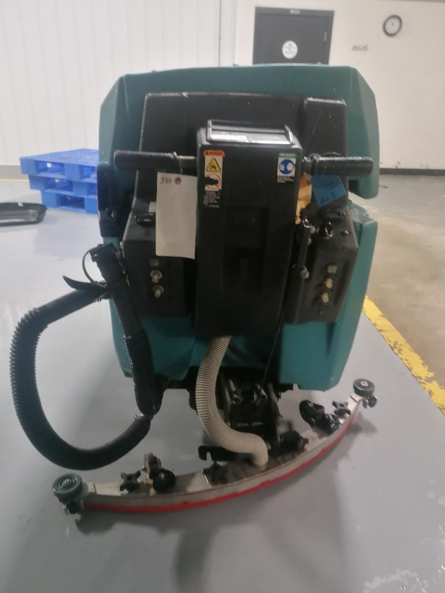 Tennant 5700 Floor Scrubber, Serial #15394, 36 V. Located in Mt. Pleasant, IA. - Image 10 of 16