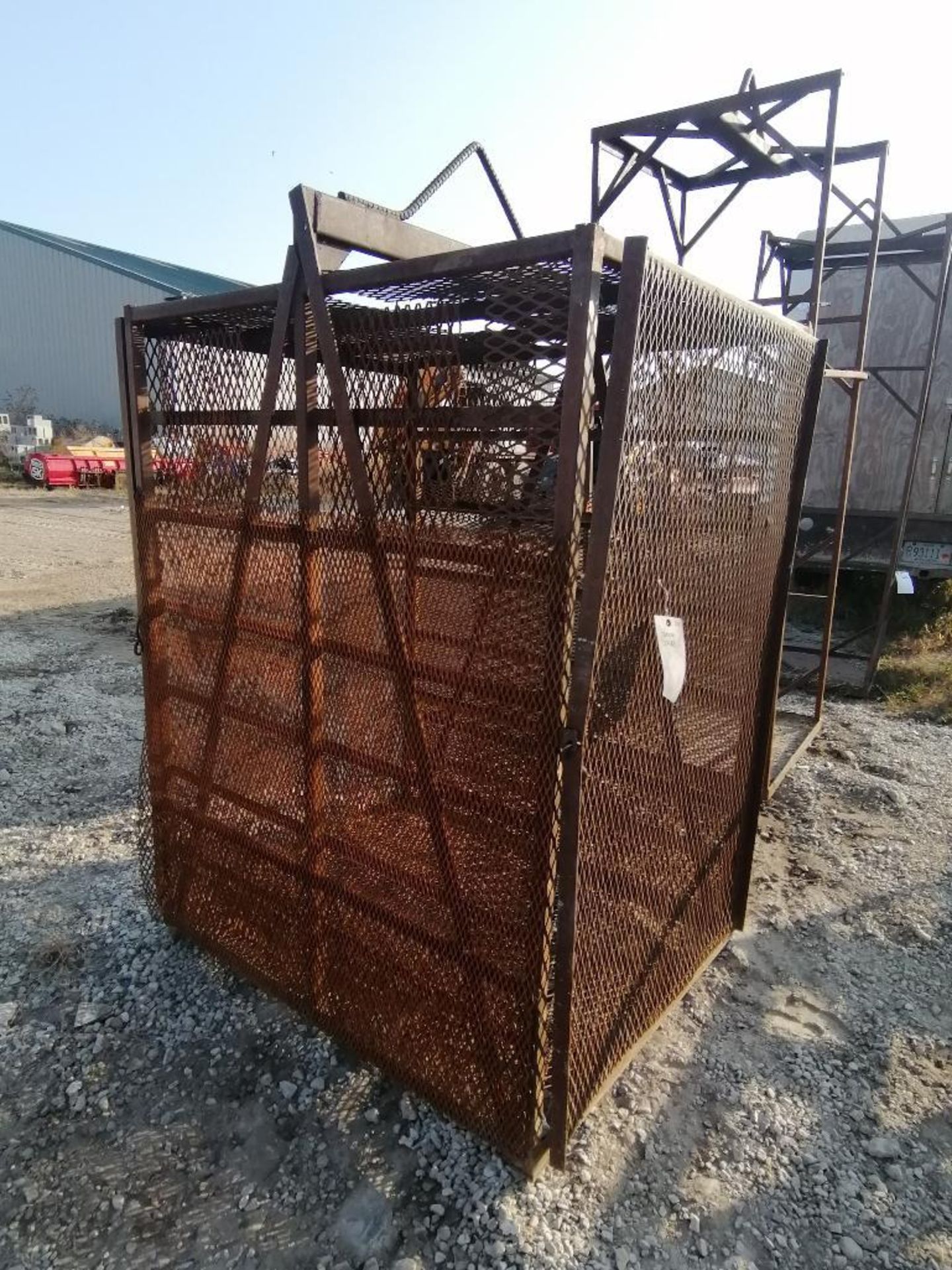 Enclosed Filler Loop Basket. Located in Ixonia, WI