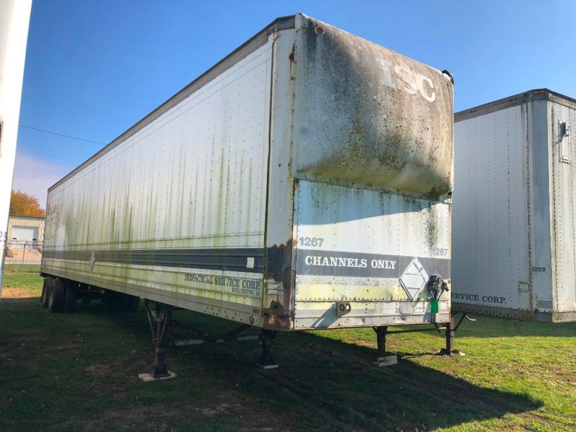 1986 Great Dane 48' Van Trailer, Model 744TL 48, VIN #1GRAA9624GB044781. Located in Burlington, IA. - Image 2 of 11