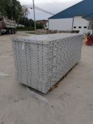 (20) 36" X 9' NEW Badger Smooth Aluminum Concrete Forms 8" Hole Pattern. Located in Mt. Pleasant,