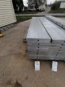 (8) 12" X 8' NEW Badger Smooth Aluminum Concrete Forms 6-12 Hole Pattern. Located in Mt. Pleasant,