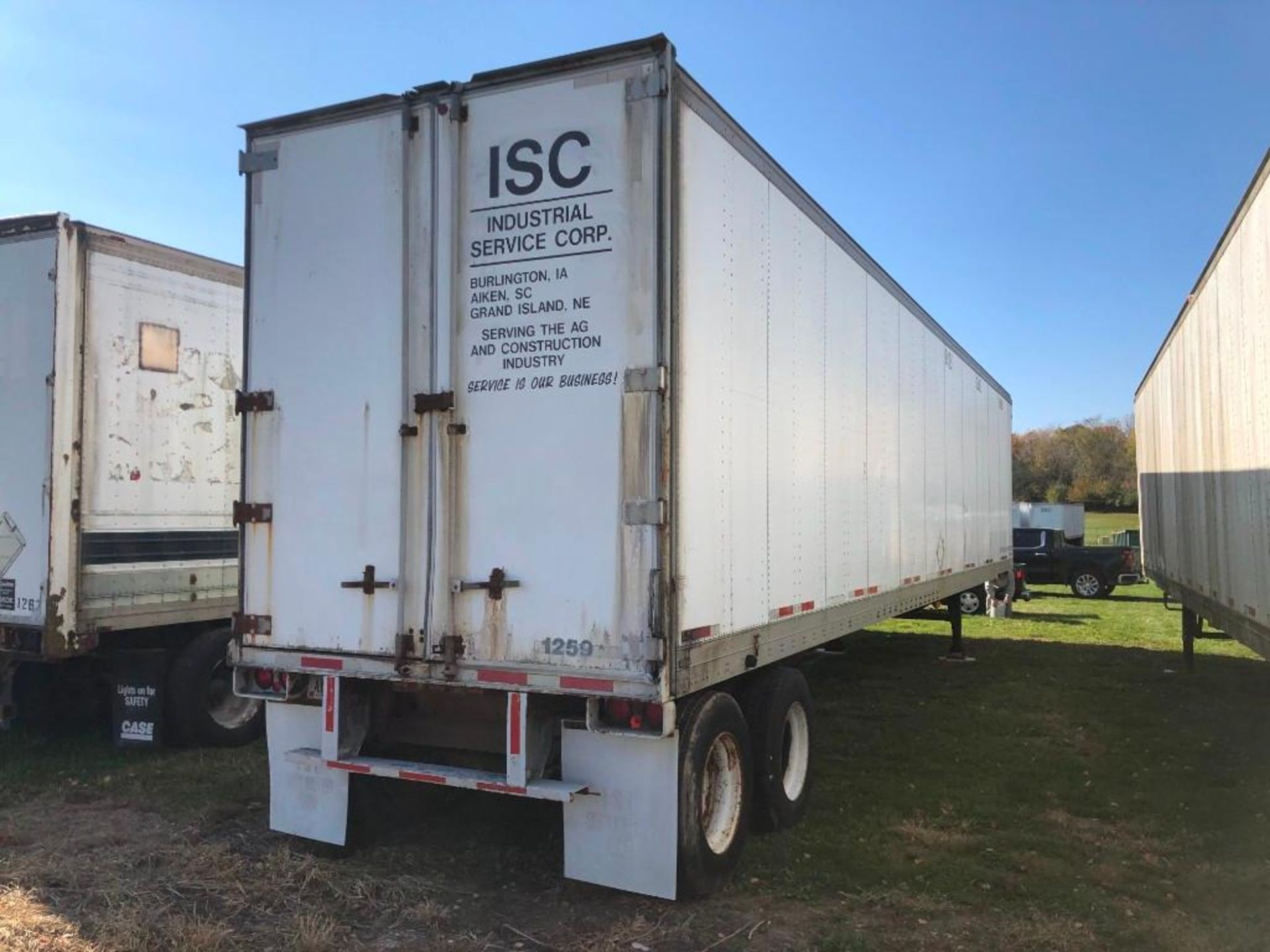 1991 Fruehauf 48' Van Trailer, VIN #1H2V04822ME029339. Located in Burlington, IA. - Image 4 of 14