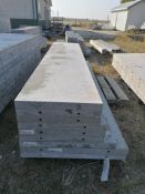 (2) 32" x 9'; (1) 28" x 9'; (3) 24" x 9' & (3) 22" x 9' Precise Smooth Aluminum Concrete Forms 6-