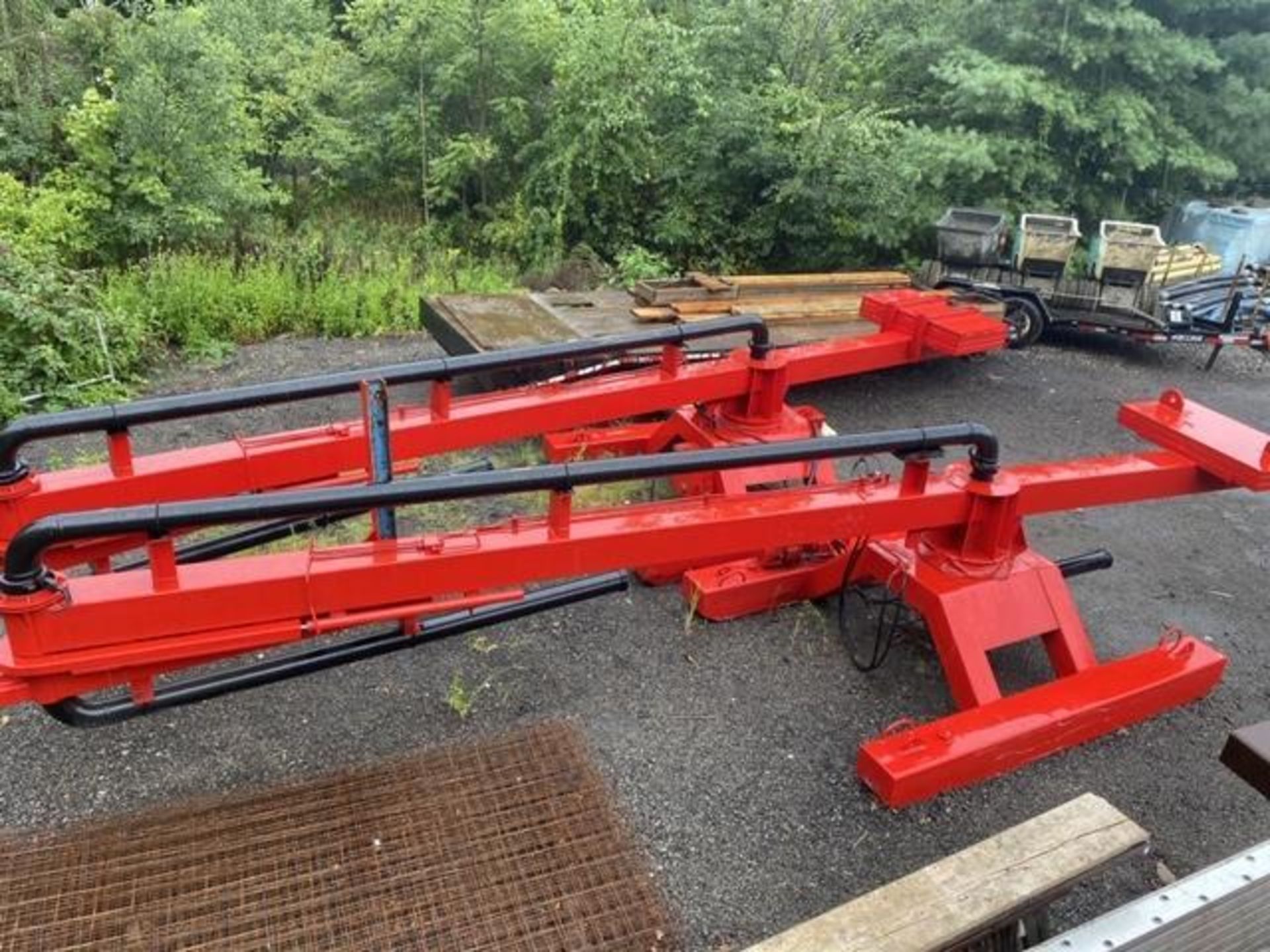(2) Concrete Pump Placers Electric with 5" Pipe.  Remote Operated with 480 Volts. One operators &