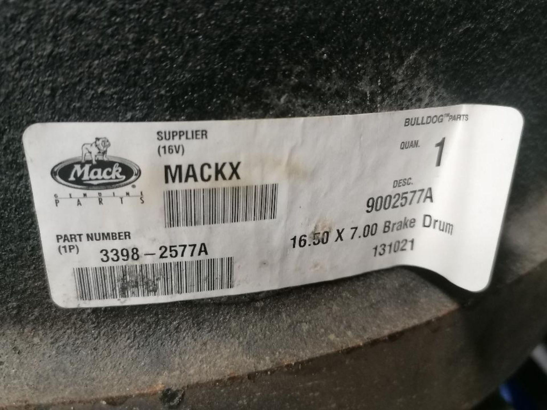 (3) Mack 16.50 X 7.00 Brake Drum. Located in Mt. Pleasant, IA. - Bild 3 aus 3