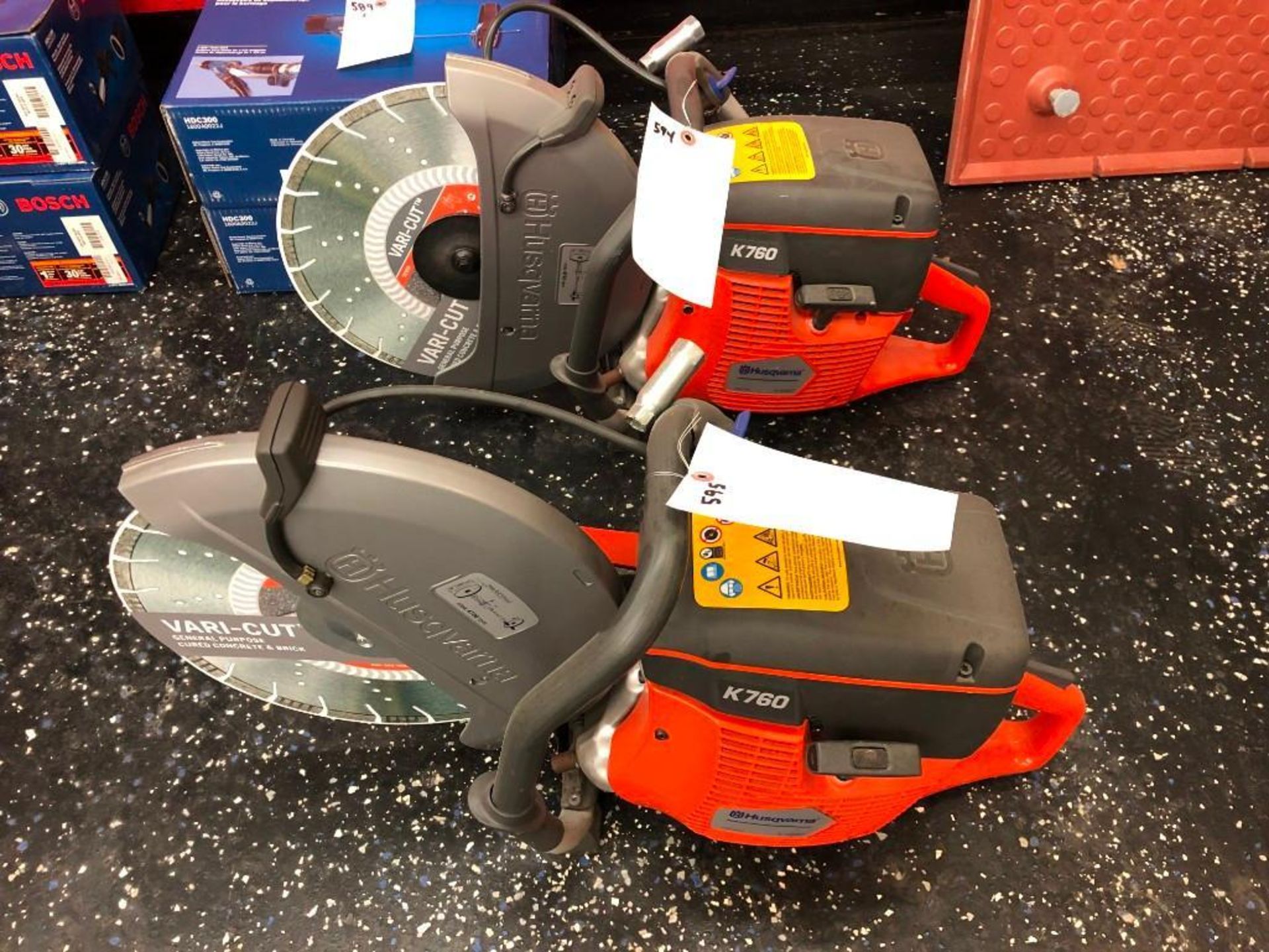 (1) NEW Husqvarna K760 Concrete Saw, 74cc, GHVXS.0745AB. Located in Wildwood, MO.