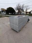 (20) 36" X 9' NEW Badger Smooth Aluminum Concrete Forms 8" Hole Pattern. Located in Mt. Pleasant,