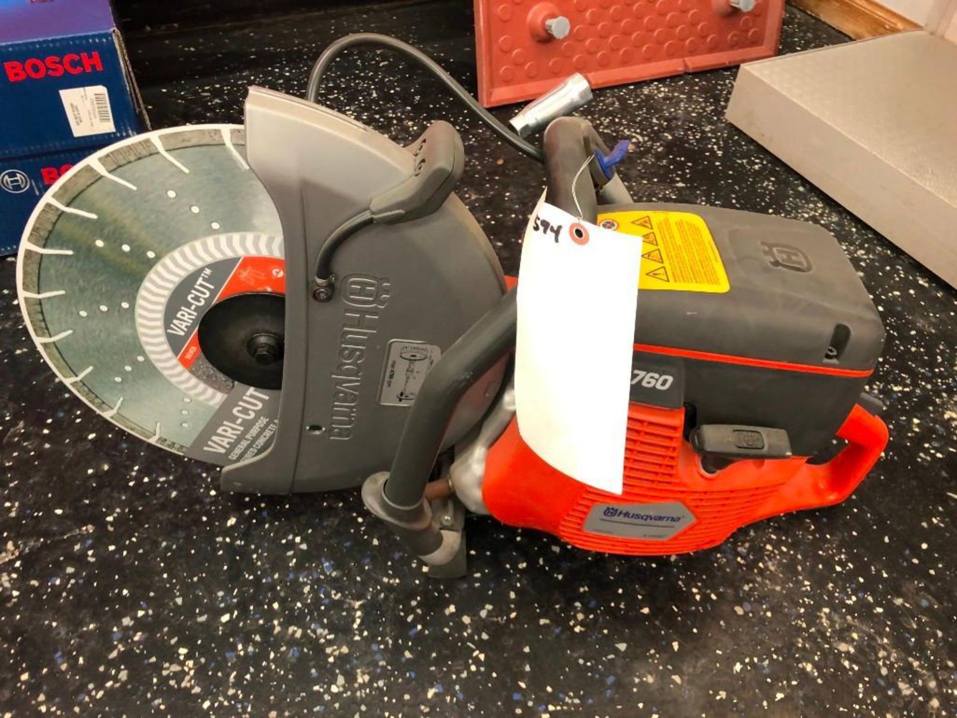 (1) NEW Husqvarna K760 Concrete Saw, 74cc, HHVXS.0745AB. Located in Wildwood, MO.