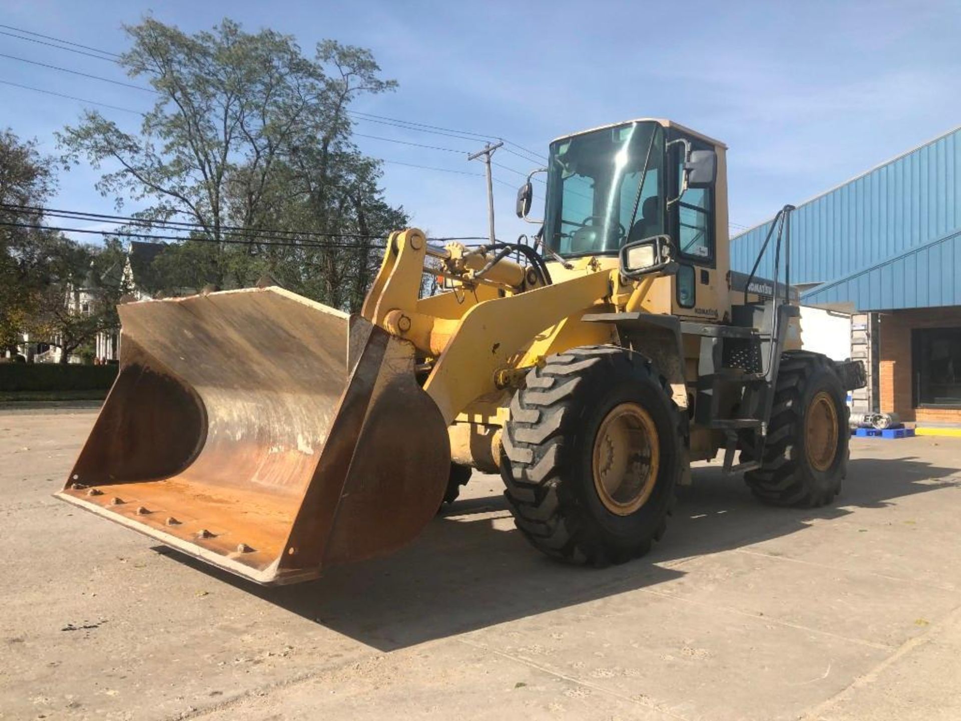 1998 Komatsu Rubber Tire Loader, Model WA320-3L, Serial #A30378, 8458 Hours, EROPS, A/C & Heat, 3.