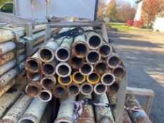 (27) 3" x 10' Con Forms Heavy Duty Concrete Pump Pipe, Located in Fishkill, NY