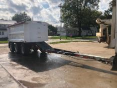 2004 Tri-Axle Corn Husker Pup Trailer, VIN #1T91C193140007302, with SHUR-LOC Cover, 16' x 96" x 64"