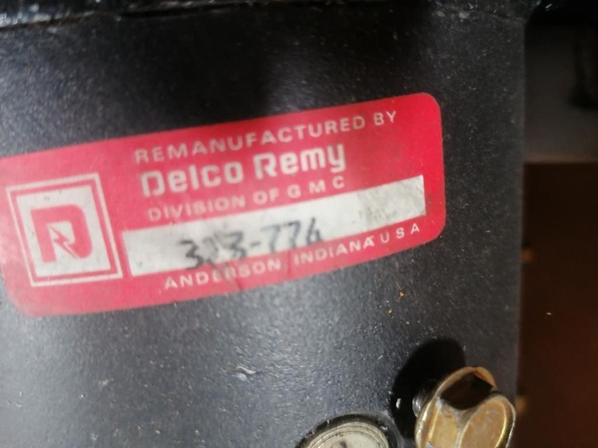 Delco Remy Starter 40 MT Model 1114986. Located in Mt. Pleasant, IA. - Image 3 of 4