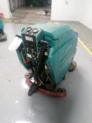 Tennant 5400 Floor Scrubber, Serial #540010167286, 24 V, 972 Hours. Located in Mt. Pleasant, IA.
