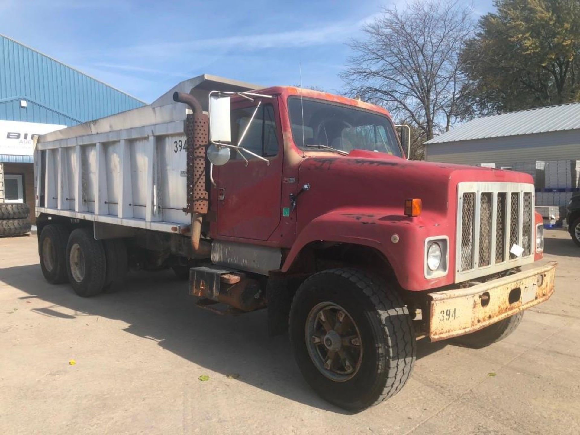 1987 International S2500 Dump Truck, Model F-2554, VIN #1HTZNDBR2HH485771, 37594 Miles, 16' x 8' x