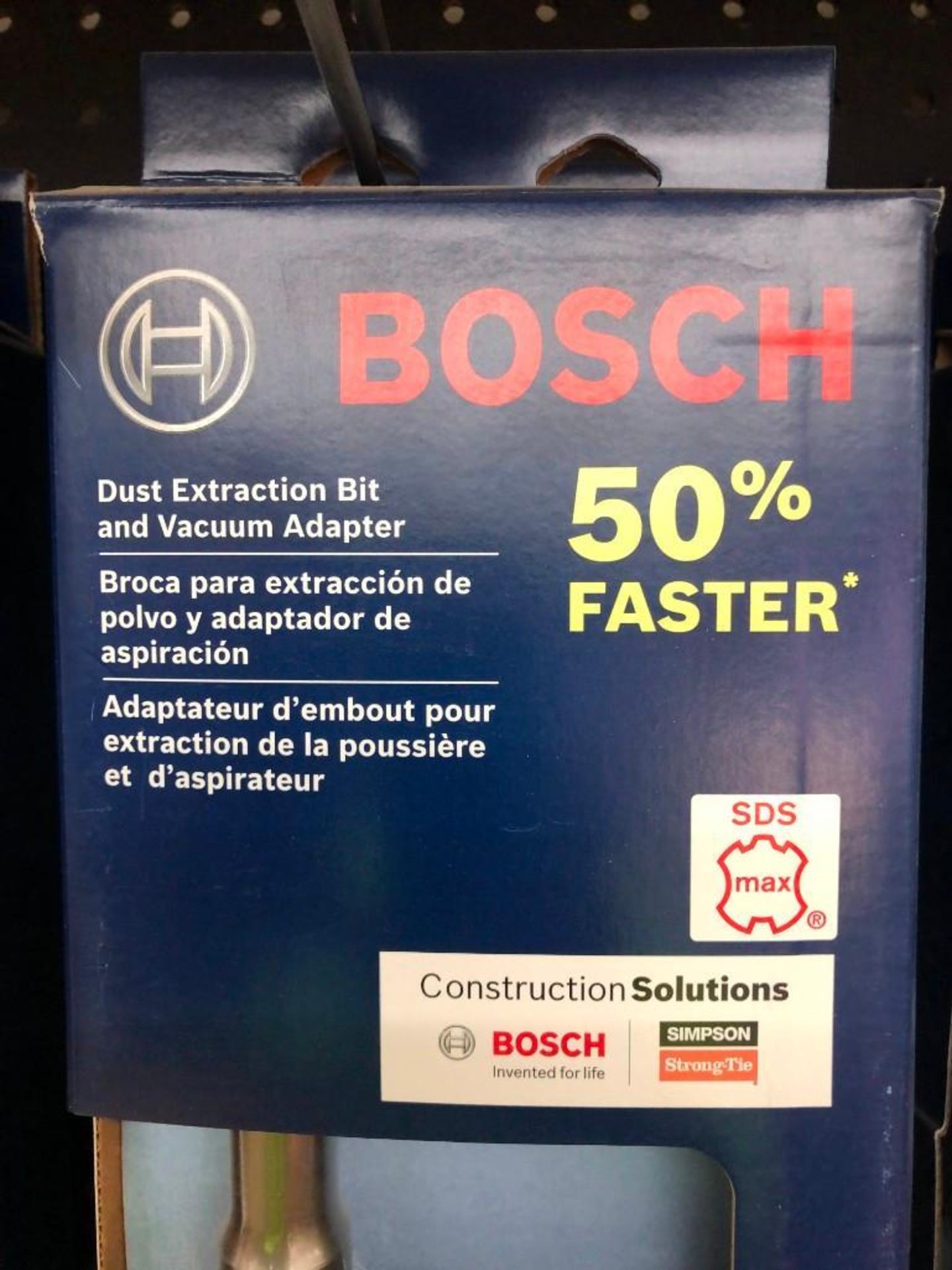 (6) NEW Bosch Dust Extraction Bit and Vacuum Adapter. Located in Wildwood, MO. - Bild 2 aus 5