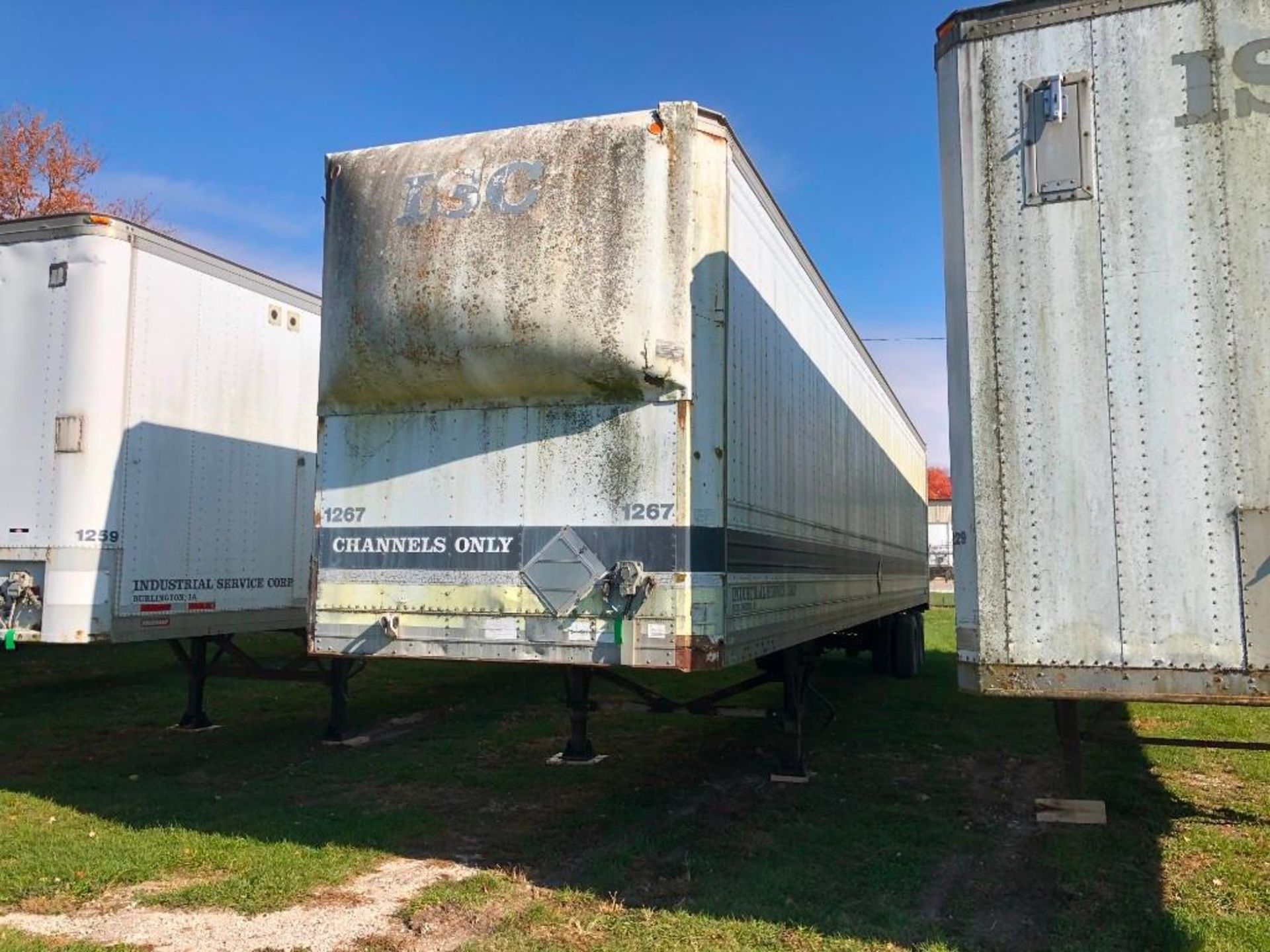 1986 Great Dane 48' Van Trailer, Model 744TL 48, VIN #1GRAA9624GB044781. Located in Burlington, IA.