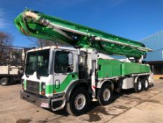 2003 Putzmeister BSF 46S 16H Concrete Pump on 2003 Mack MR688S Truck, VIN #1M2K197C33M002167,