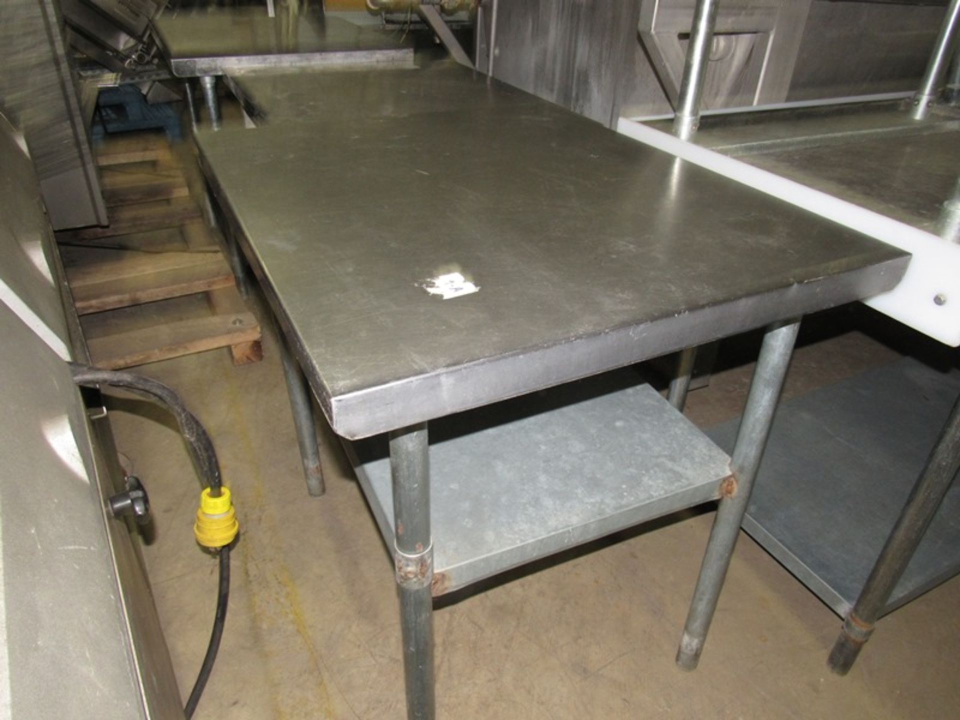 Lot (3) Stainless Steel Tables, 30" W X 36" L X 34" T;*** All Funds Must Be Received By Friday, - Image 3 of 3