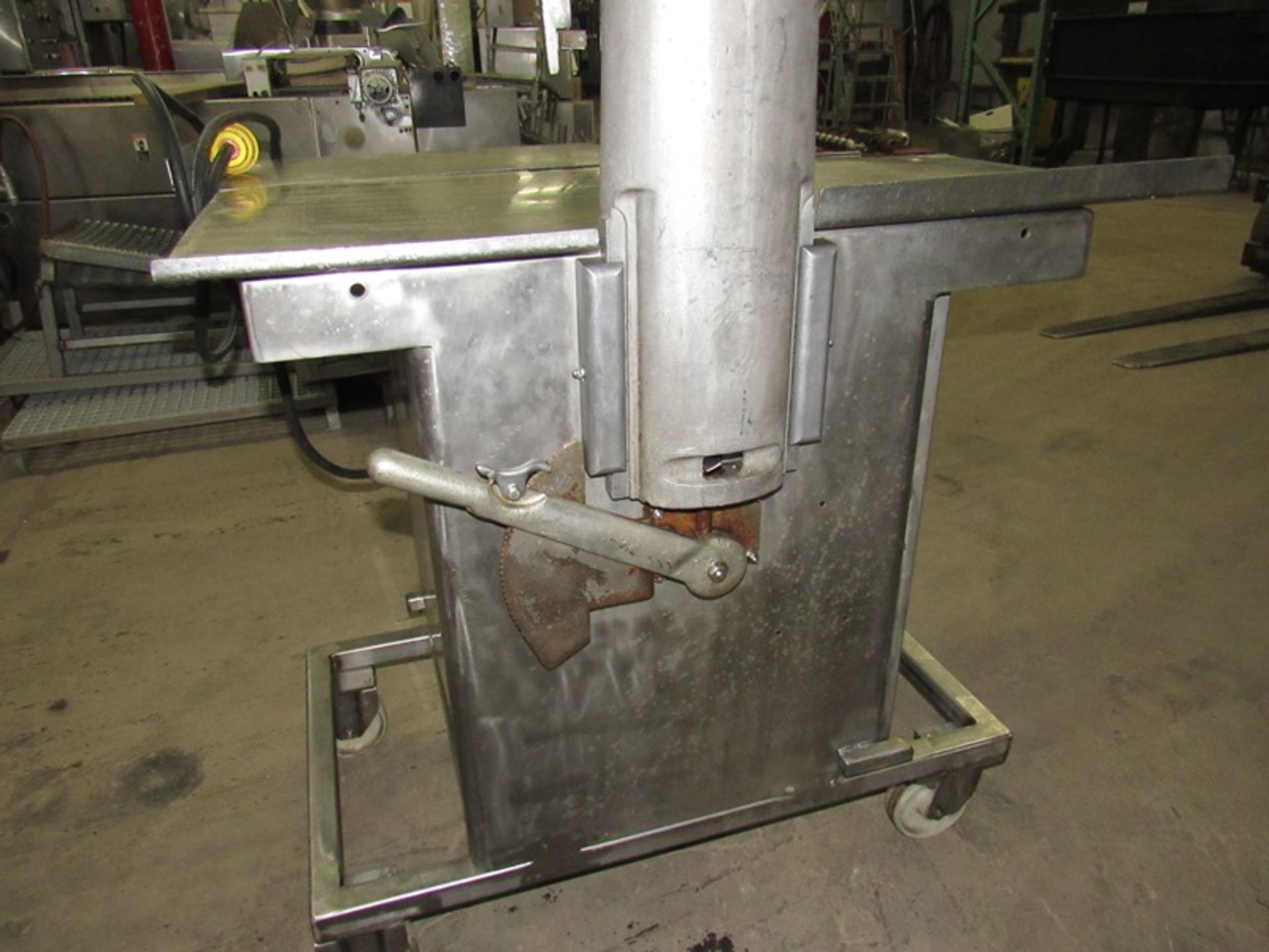 Biro Band Saw, aluminum head, stainless steel table, on wheels;*** All Funds Must Be Received By - Image 3 of 6