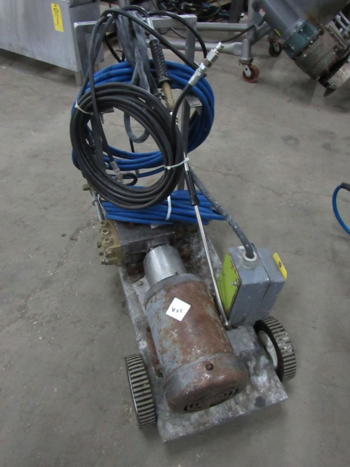 Portable Pressure Washer with wand, 3 h.p., 220 volts;*** All Funds Must Be Received By Friday, - Image 2 of 2