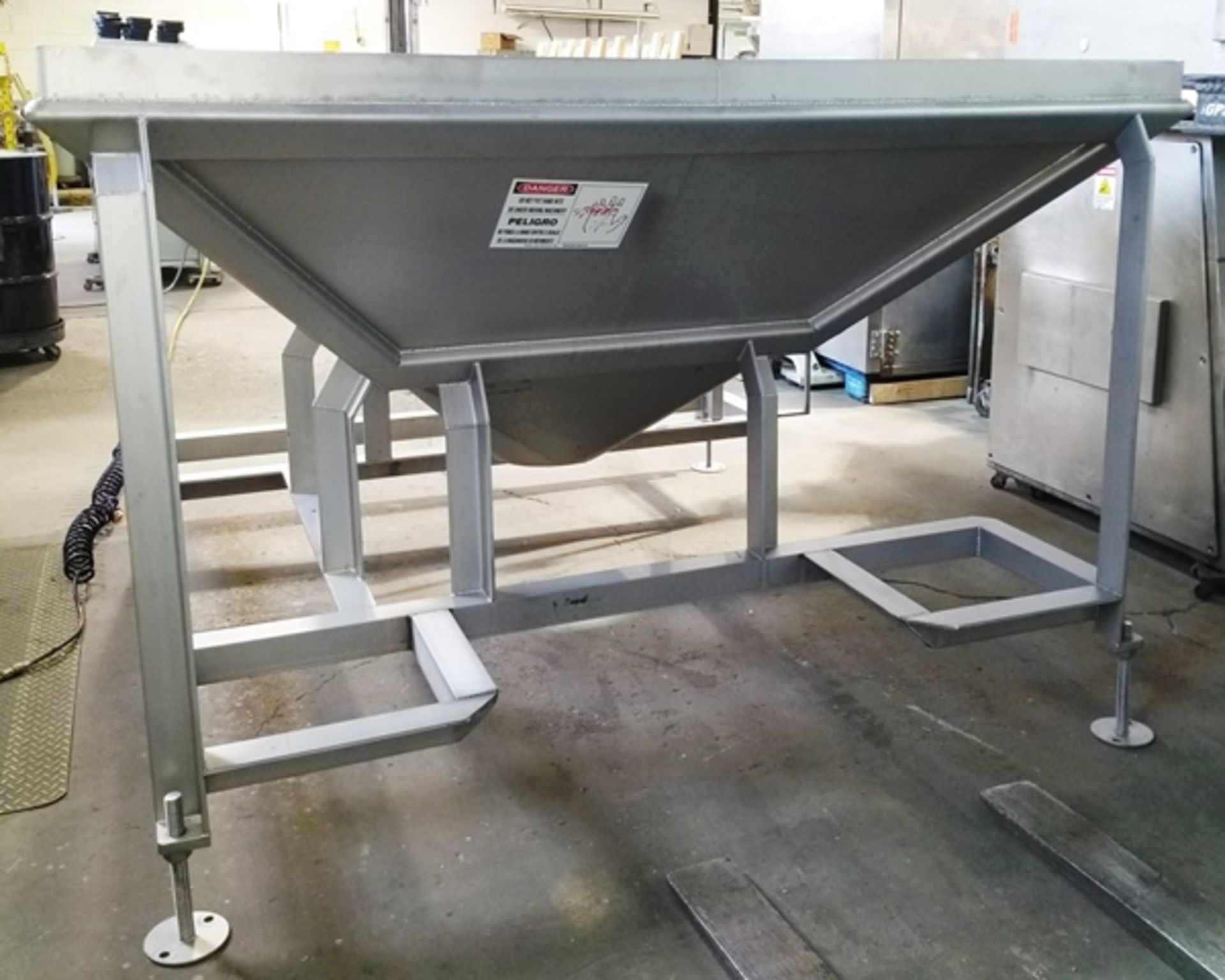 Fusion Tech Stainless Steel Hopper, used to transfer ground or emulsified food products - Image 2 of 4