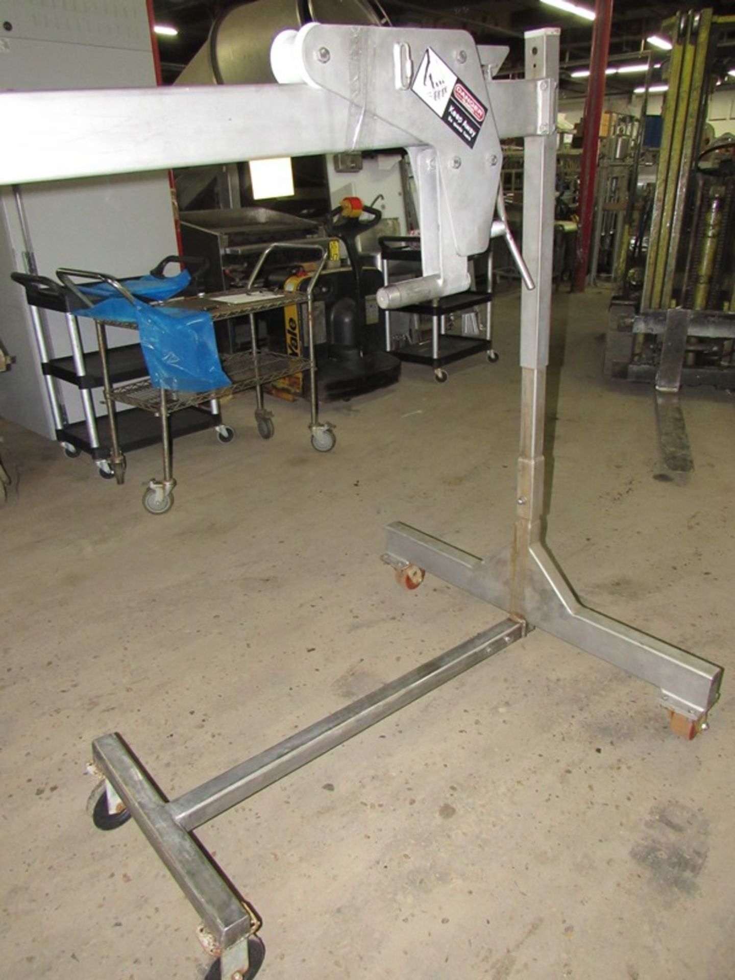 Stainless Steel Auger Puller, 7' long, on wheels;*** All Funds Must Be Received By Friday, January - Image 3 of 5