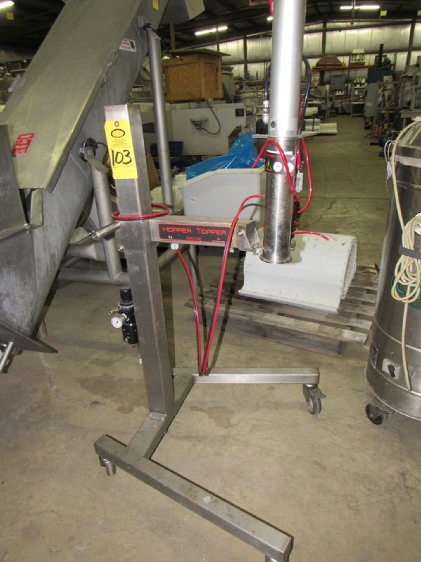 Unifiller Mdl. HT3E Hopper Topper Pneumatic Transfer Pump *** All Funds Must Be Received By